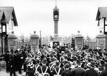 1898 - LNWR. Crewe, Queens Park Opening Ceremony 9 June 1888. (Ref: 031050)