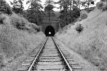 Ticknall Tramway. Ashby Tunnel, looking towards Ashby