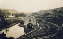 Peak Forest Tramway. Bugsworth. Upper or Larger Canal Basin. 26 September 1928 (10)