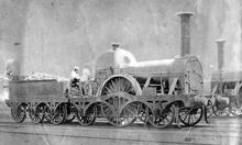Broad Gauge 2-2-2 "Ostrich". (Ref: 010602)