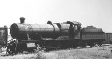28xx Class No.3853 2-8-0 at Cirencester Watermoor (AND @ 45m 60ch). Easter 1964. 094147 