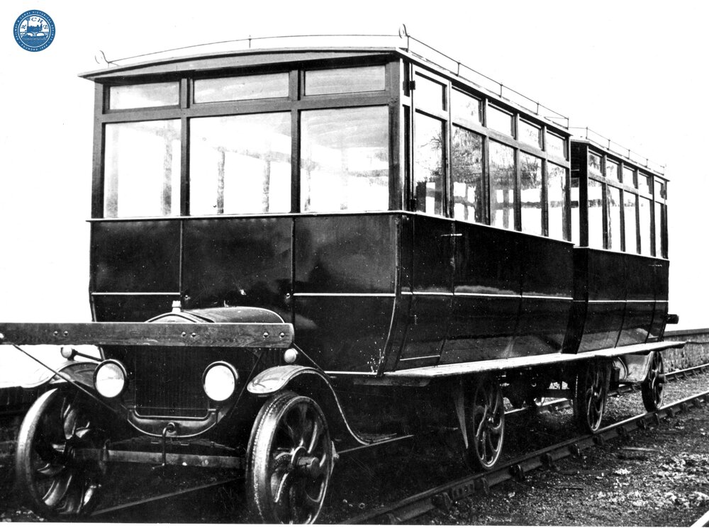 Kent & East Sussex Railway Petrol Rail Car No. 2. 1920s (Ref: 010675)