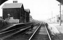 Barton & Broughton Station looking north (CGJ6 @ 4m 61ch)