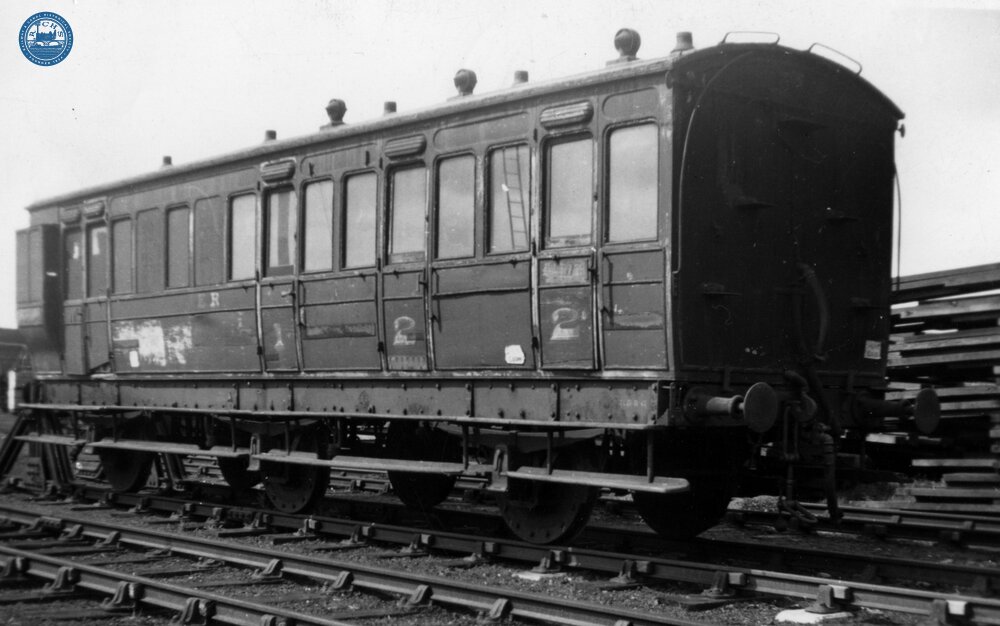 MSLR Composite Brake Coach. No 1470. Built 1898