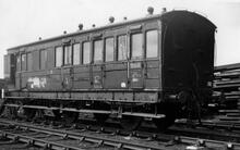 MSLR Composite Brake Coach. No 1470. Built 1898