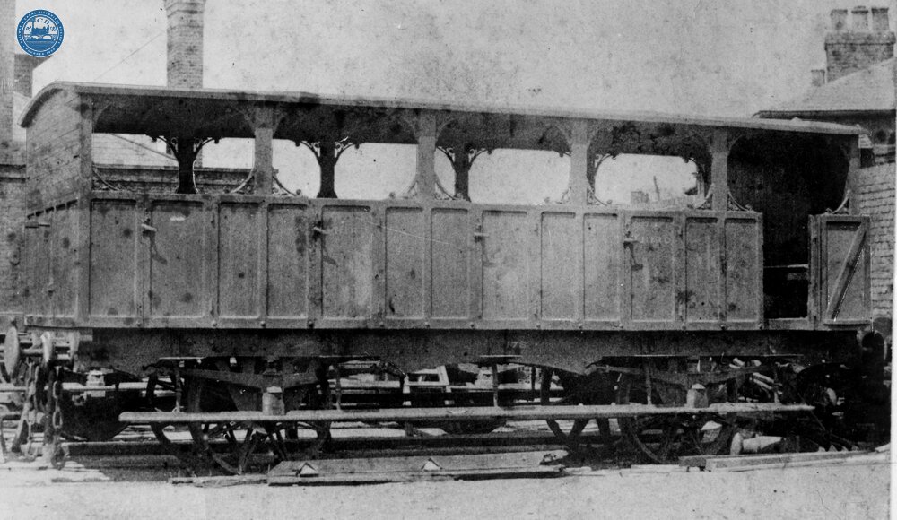 Eastern Counties Railway Excursion Coach 1845.