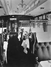 GER First Class Dining Car - Interior