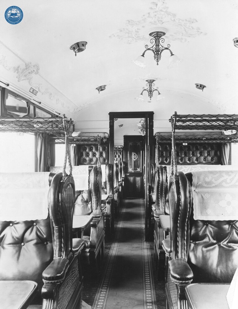 GER First Class Restaurant Car - Interior