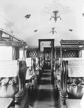 GER First Class Restaurant Car - Interior