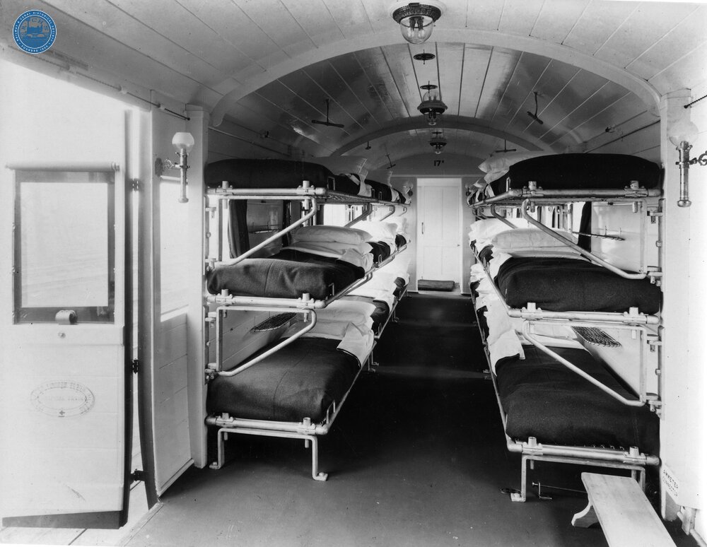 GER Hospital Train No. 17X Ward Car - Interior