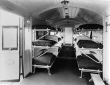 GER Hospital Train No. 17X Ward Car - Interior