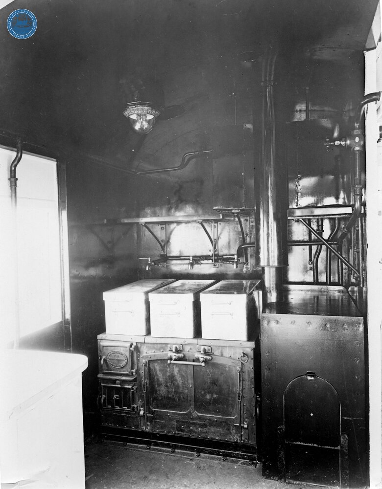 GER Hospital Train No. 17X Kitchen Car  - Interior