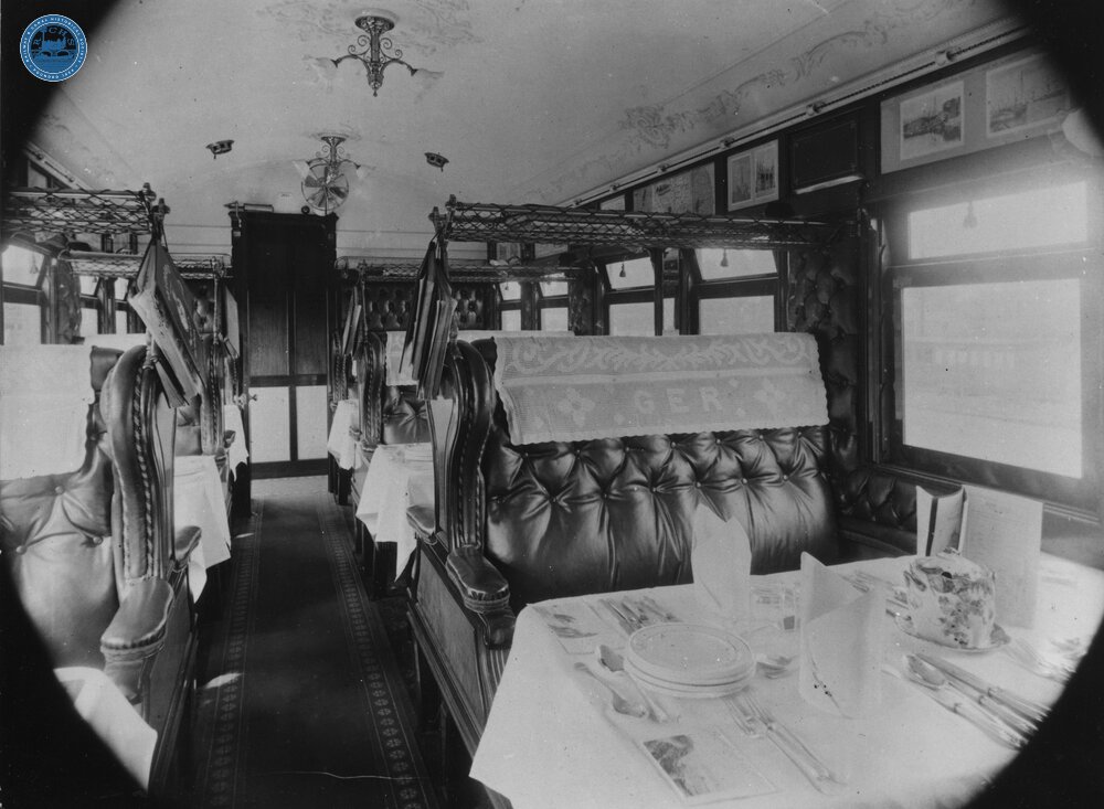 GER First Class Dining Car No. 2145 - Interior