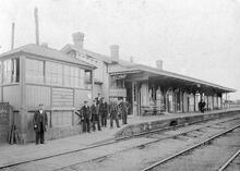 Ardleigh Station (LTN1 @ 56m 01ch). Probably circa 1900