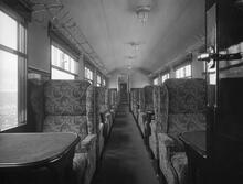 LNER Third Class Restaurant Car (RT) No 1984 Interior