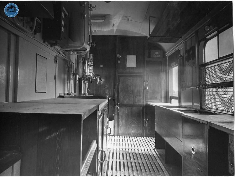 LNER First Class Restaurant Car Kitchen Interior