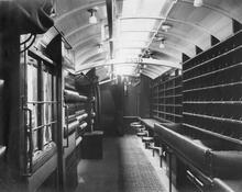 LNER Post Office Letter Sorting Van No 2339 - Interior