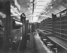 LNER Post Office Letter Sorting Van No 2339 - Interior