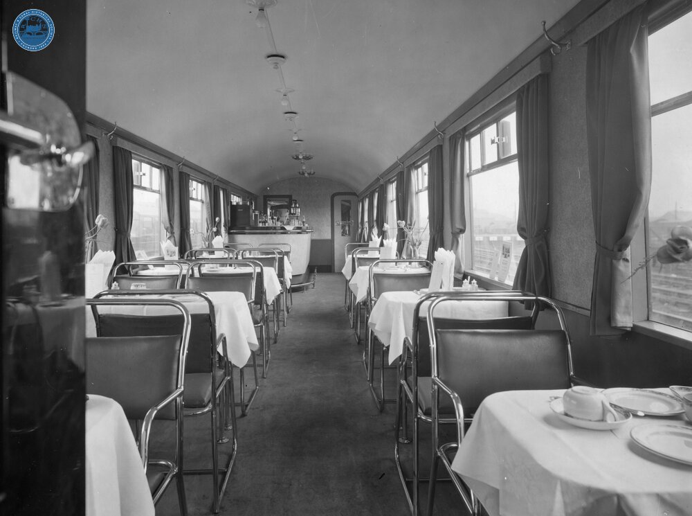 LNER  Buffet Car No 24082 - Interior