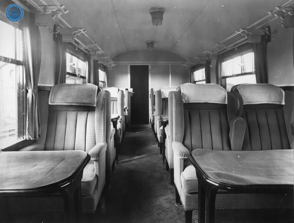 LNER First Class Restaurant Car No. 1958 - Interior