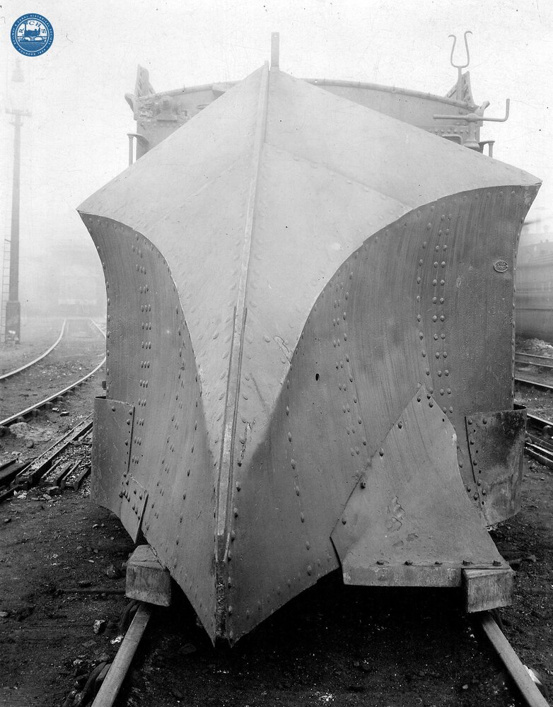 Snowplough; fabricated on front of LNER tender (Ref: 031336)