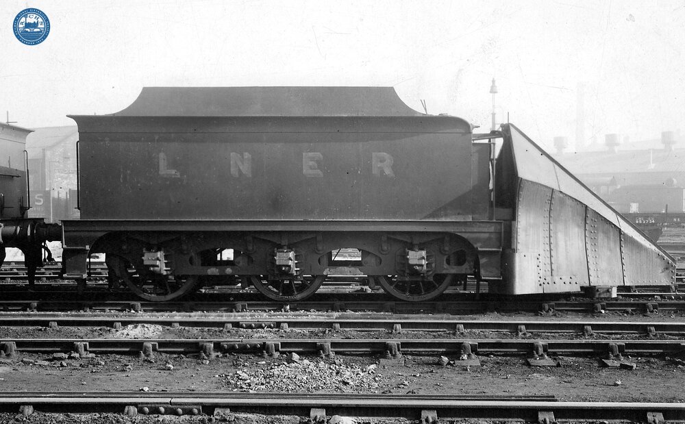 Snowplough; fabricated on front of LNER tender (Ref: 031340)