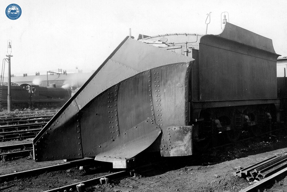 Snowplough; fabricated on front of LNER tender (Ref: 031342)