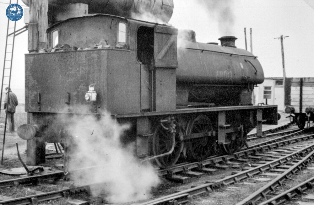 68012 J94 0-6-0ST at Middleton Top on the Cromford & High Peak Railway, 17 April 1967.