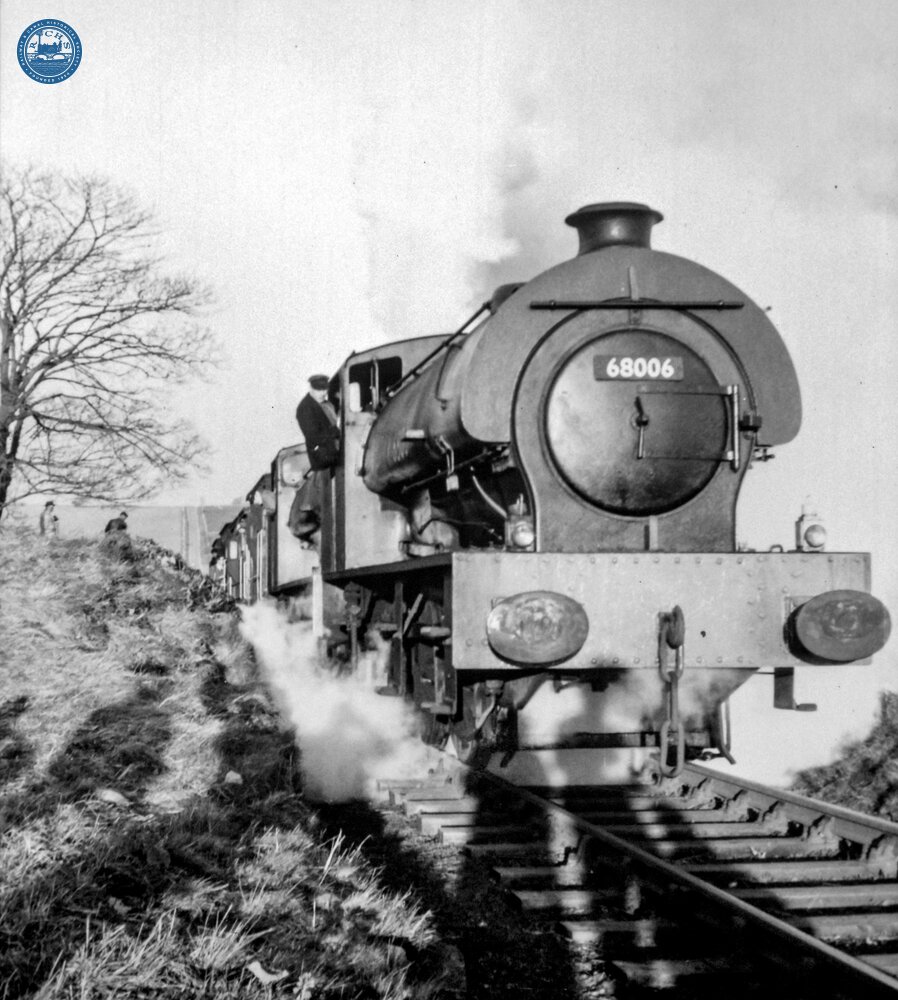 68006 J94 0-6-0ST on the Cromford & High Peak Railway.