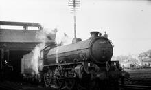 094098 61347 LNER B1 4-6-0 on shed at Dundee. April 1967 (Ref: 094098)